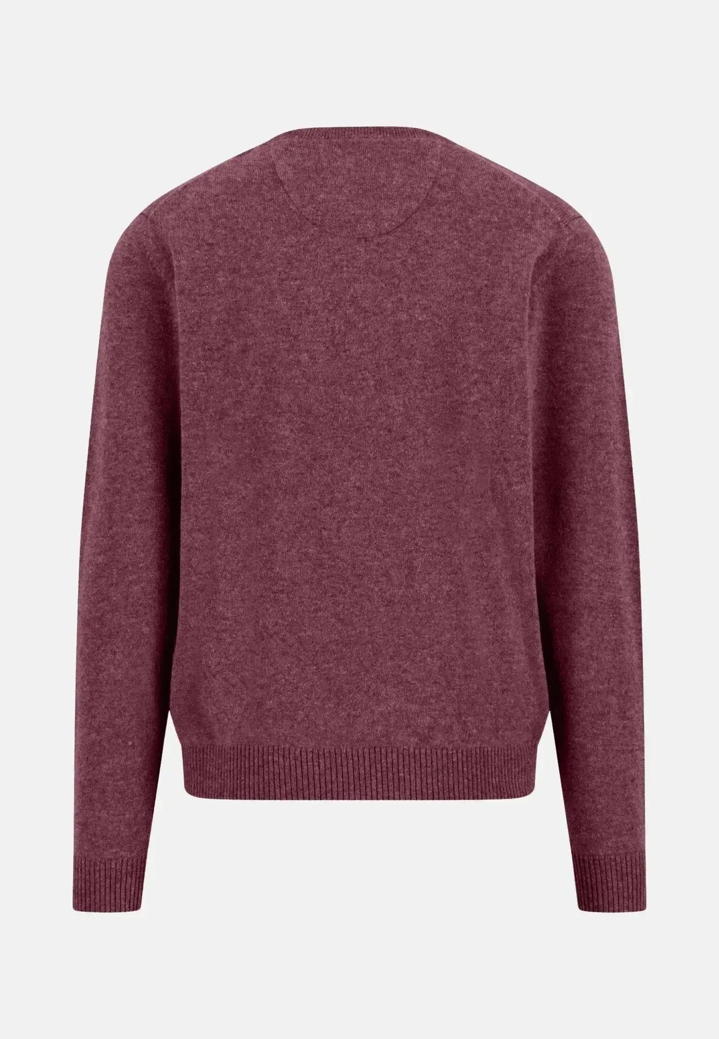 Fynch - Hatton Mens Pure Cashmere Crewneck Knit Deep Merlot – 1510350-368-M | Studio DOS by Designer Outlet Sales