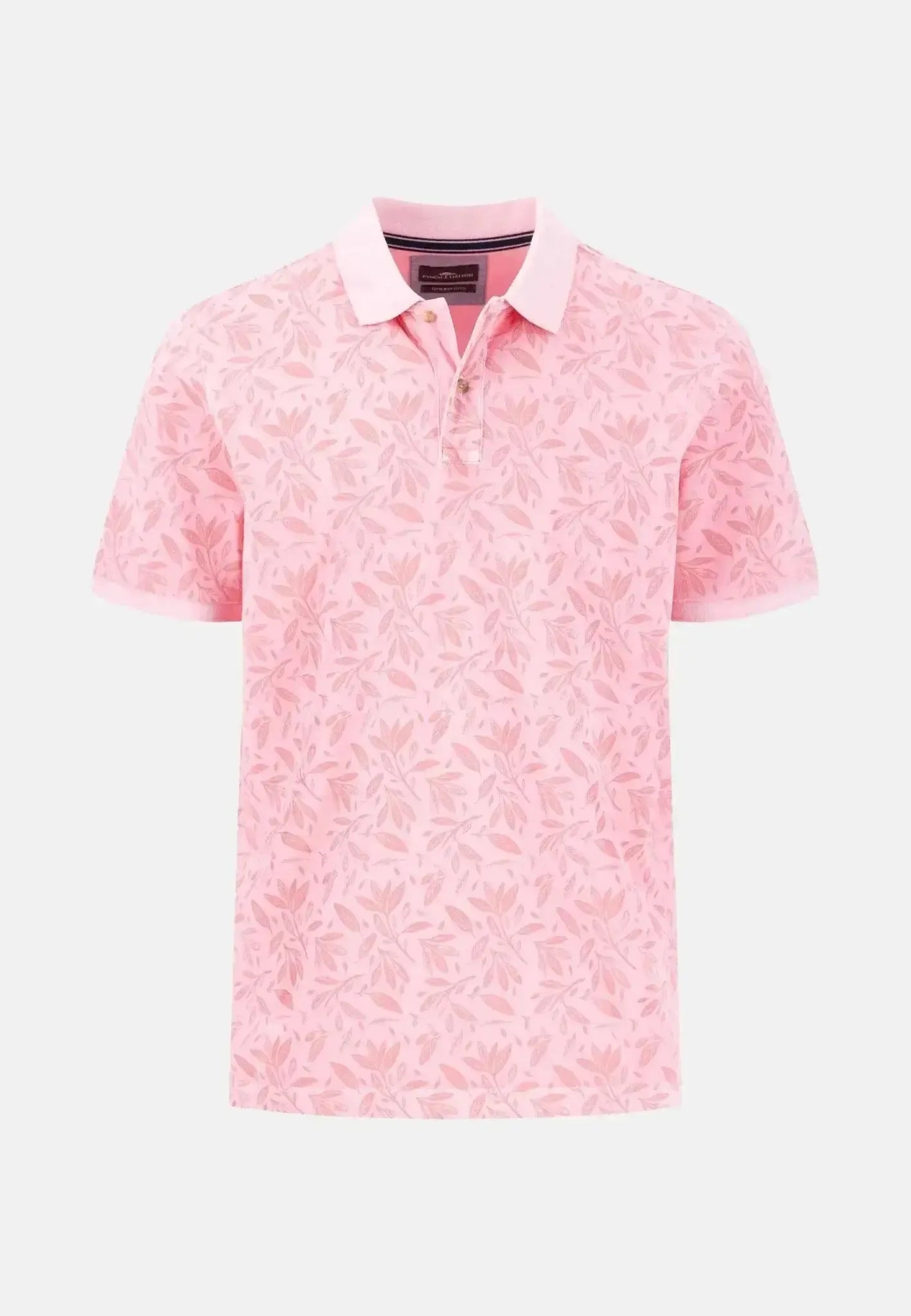 Fynch - Hatton Mens Sunfaded Floral Polo Shirt Peony – 15044005-461-S | Studio DOS by Designer Outlet Sales