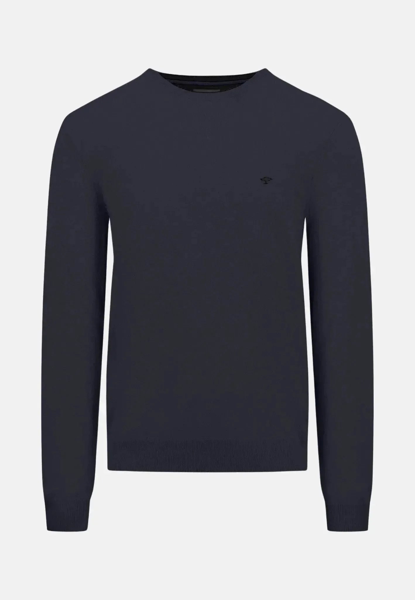 Fynch - Hatton Merino Cashmere Crewneck Knit Navy – 1414800-690-S | Studio DOS by Designer Outlet Sales