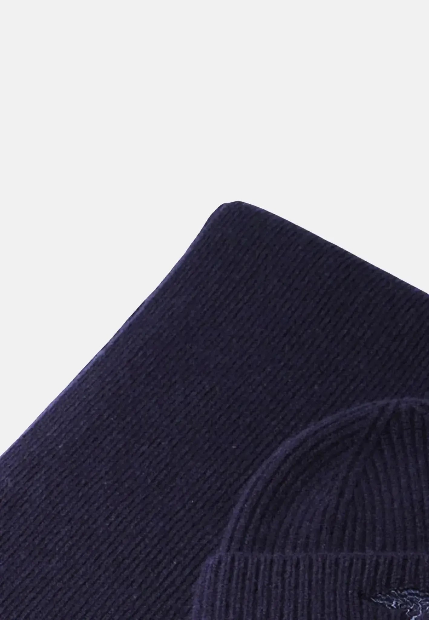 Fynch - Hatton Pure Pure Wool Beanie & Scarf Set Navy – 15100440-685-OS | Studio DOS by Designer Outlet Sales