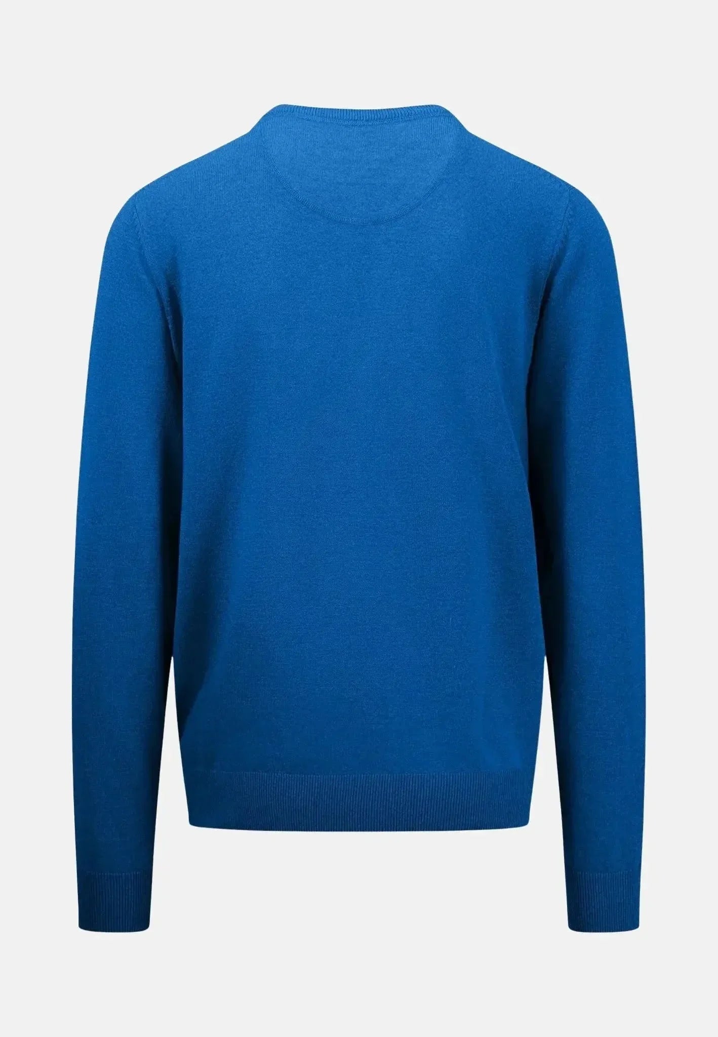 Fynch - Hatton Superfine Cotton Crewneck Knit Strong Blue – 1513210-628-S | Studio DOS by Designer Outlet Sales