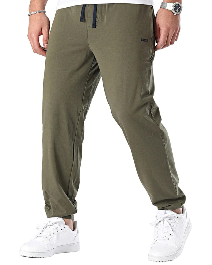 HUGO BOSS MENS MIX AND MATCH JOGGERS KHAKI-Designer Outlet Sales