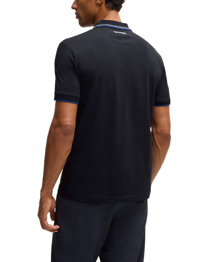 HUGO BOSS MENS PADDY PRO POLO SHIRT NAVY-Designer Outlet Sales