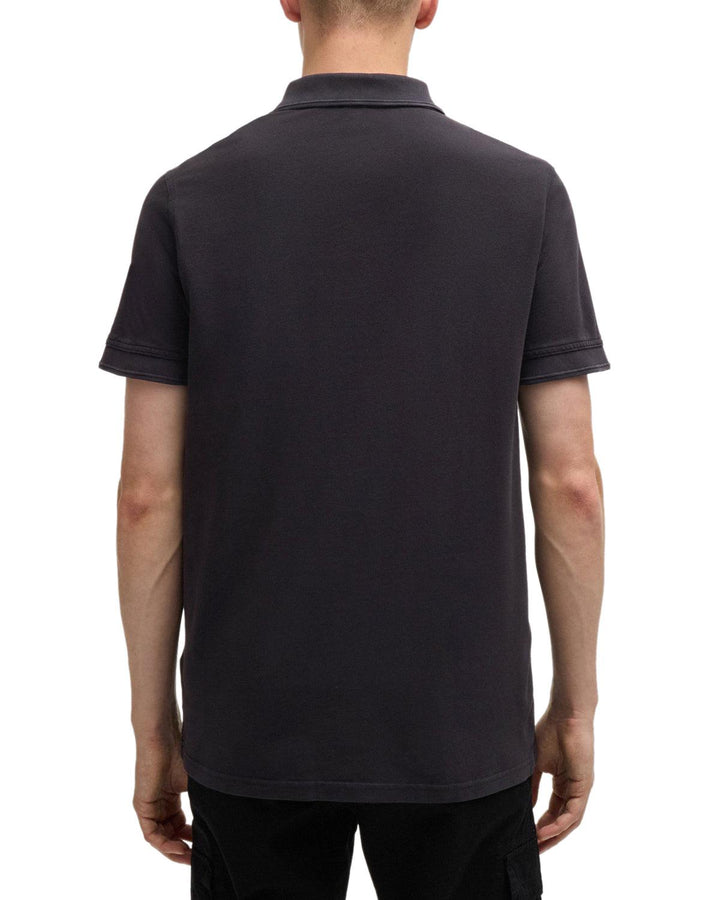 HUGO BOSS MENS PRIME POLO SHIRT BLACK-Designer Outlet Sales