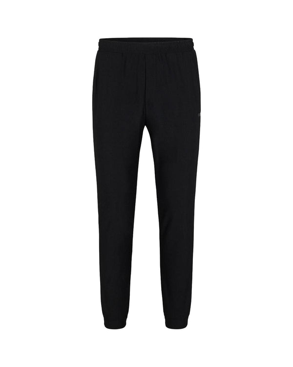 HUGO BOSS MENS QUICK DRY TRACKSUIT BOTTOMS BLACK-Designer Outlet Sales