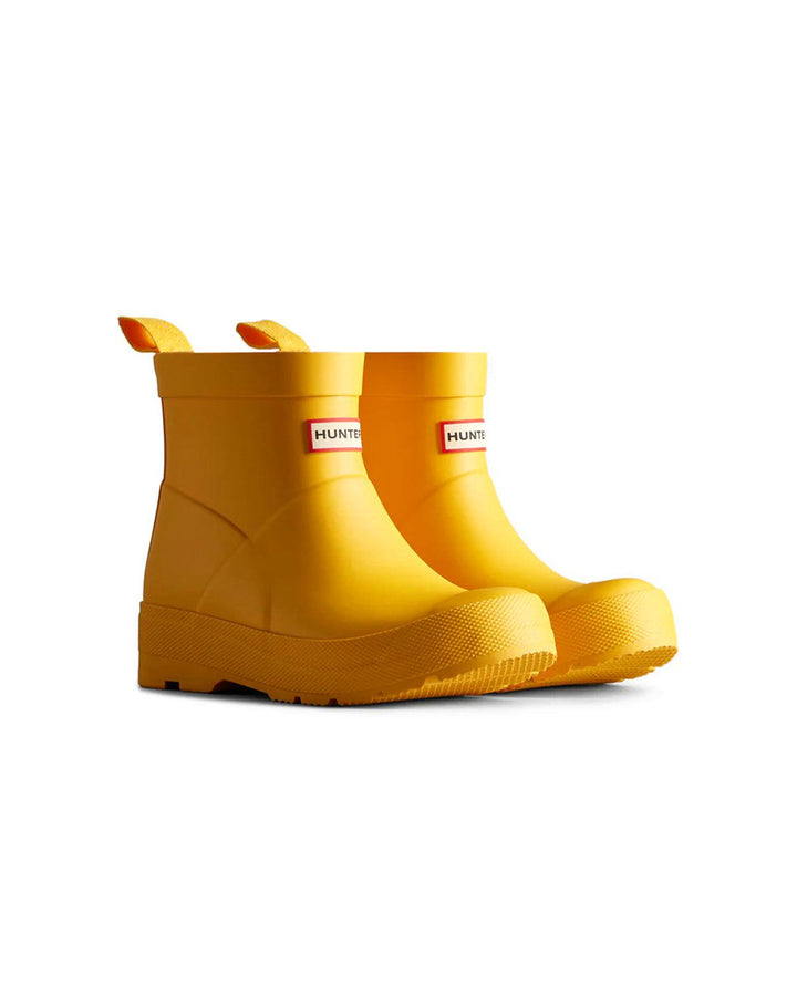 HUNTER BIG KIDS PLAY BOOTS YELLOW-Designer Outlet Sales