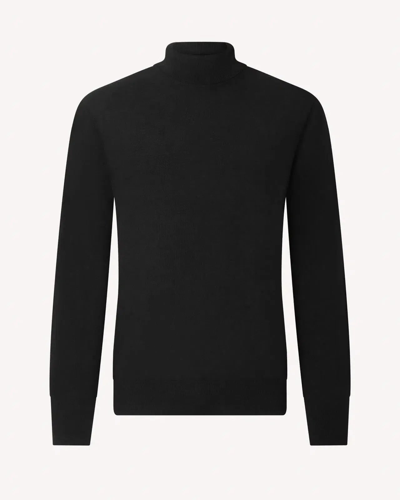 Kilgour Merino Wool Turtle Neck Jumper Black – 40541-003-106 | Studio DOS by Designer Outlet Sales