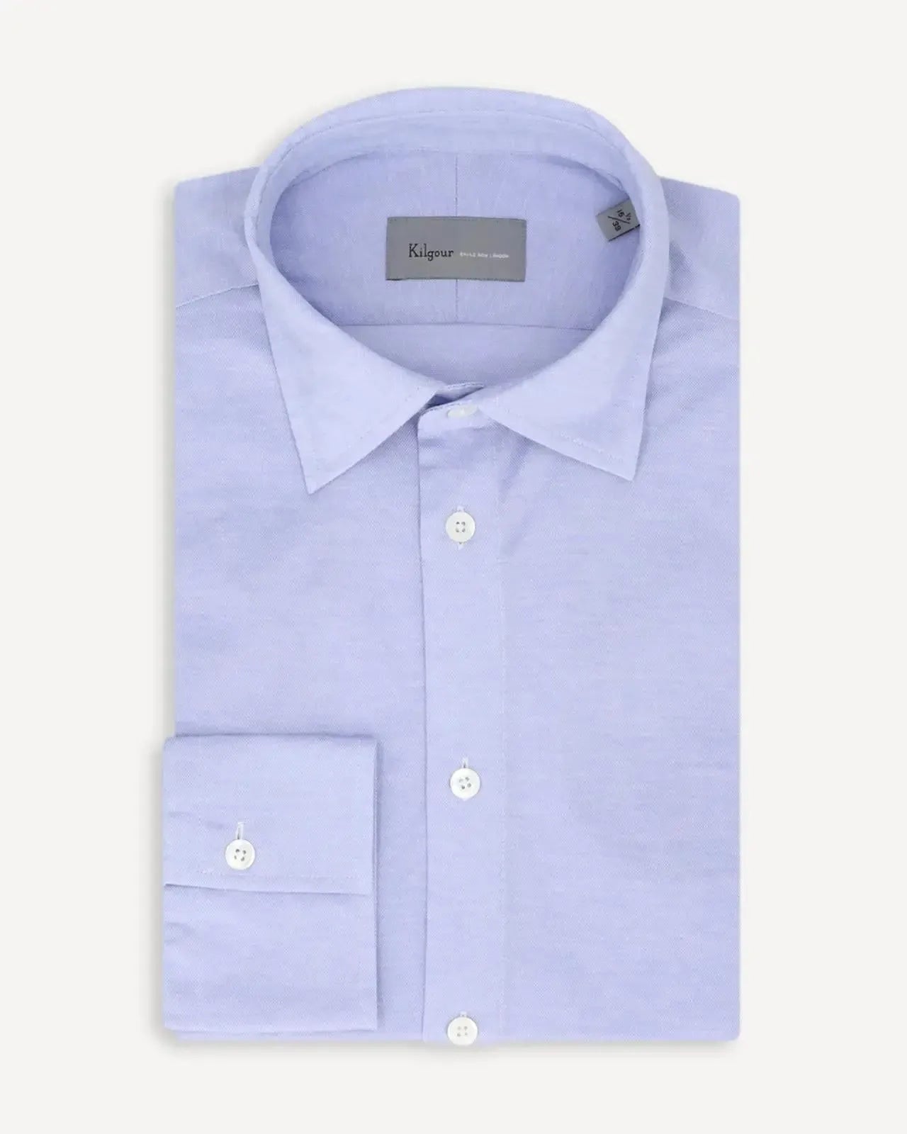 Kilgour Regular Collar Oxford Cotton Shirt Sky – 40541-007-352 | Studio DOS by Designer Outlet Sales