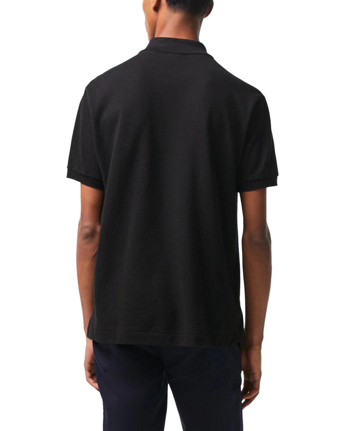 Mens designer outlet black polo shirts