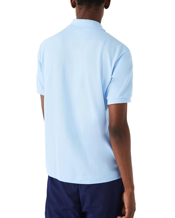 LACOSTE MENS L.12.12 POLO SHIRT PANORAMA BLUE – Designer Outlet Sales