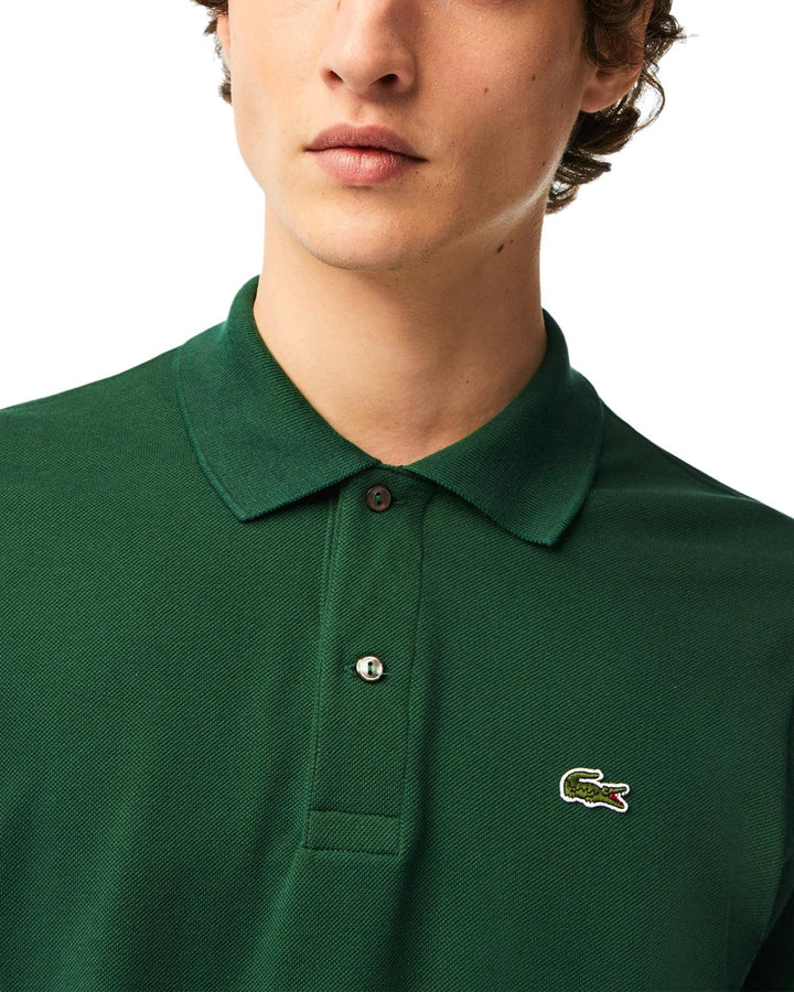 LACOSTE MENS L.12.12 POLO SHIRT RACING GREEN-Designer Outlet Sales