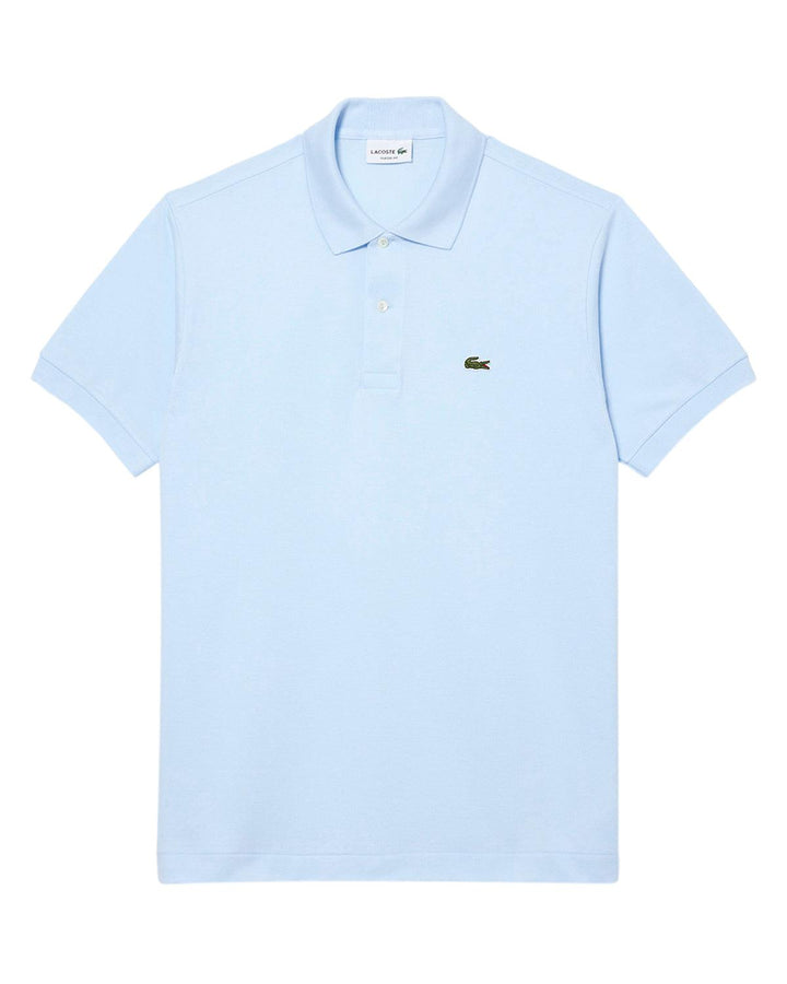 LACOSTE MENS ORIGINAL L.12.12 POLO SHIRT LIGHT BLUE-Designer Outlet Sales