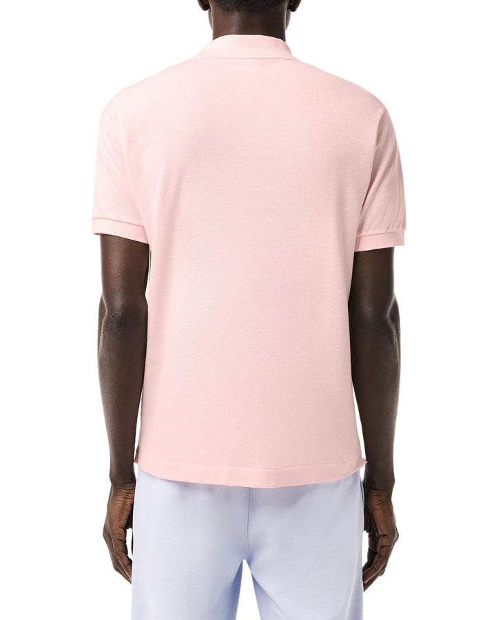 LACOSTE MENS ORIGINAL L.12.12 POLO SHIRT LIGHT PINK-Designer Outlet Sales