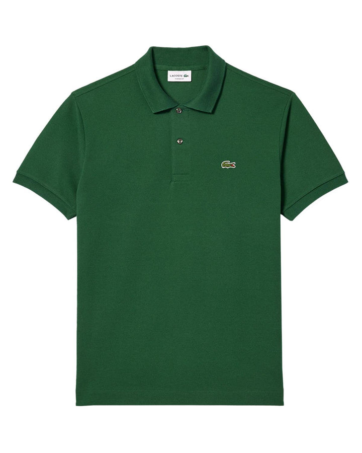 LACOSTE MENS ORIGINAL L.12.12 POLO SHIRT PINE GREEN-Designer Outlet Sales