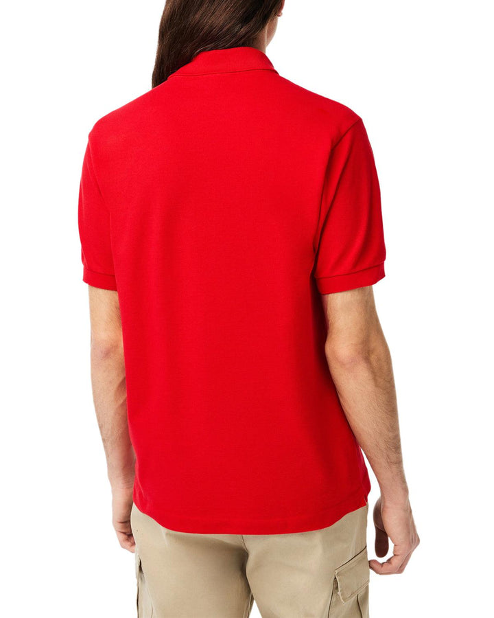 LACOSTE MENS ORIGINAL L.12.12 POLO SHIRT RED-Designer Outlet Sales