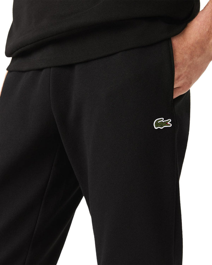 LACOSTE MENS SIGNATURE JOGGERS BLACK-Designer Outlet Sales