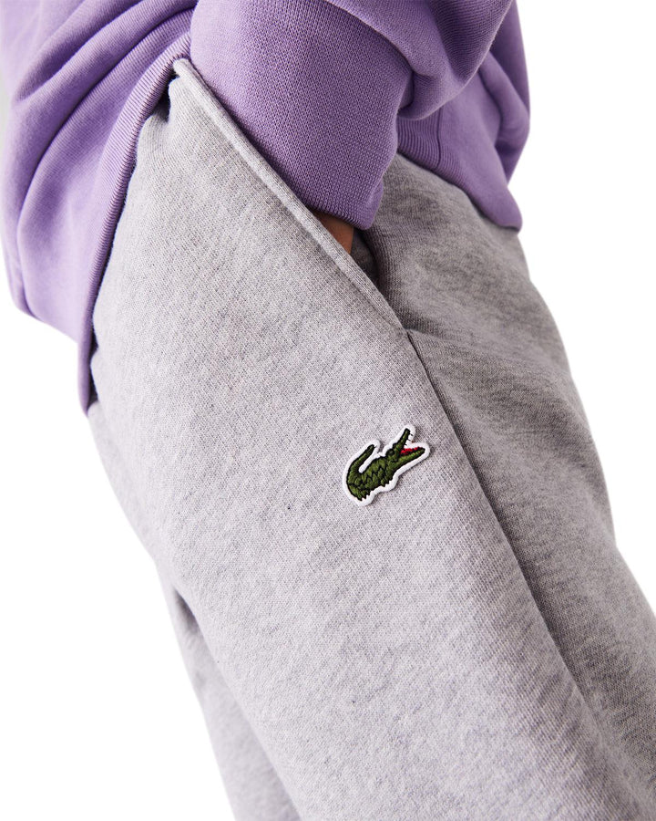 LACOSTE MENS SIGNATURE JOGGERS GREY CHINE-Designer Outlet Sales