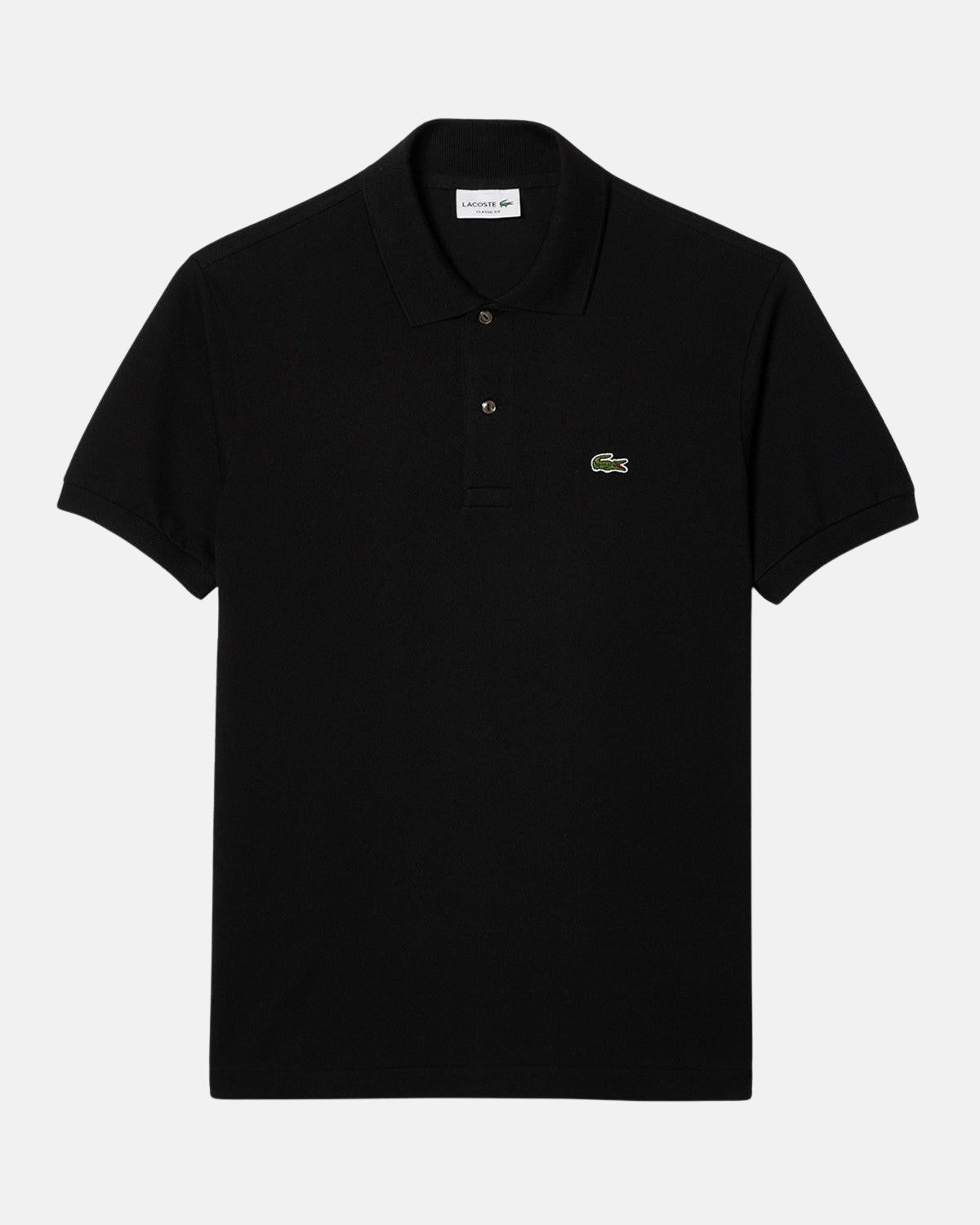 LACOSTE ORIGINAL L.12.12 POLO SHIRT BLACK – LACOSTE-L12.12-031-3 | Studio DOS by Designer Outlet Sales