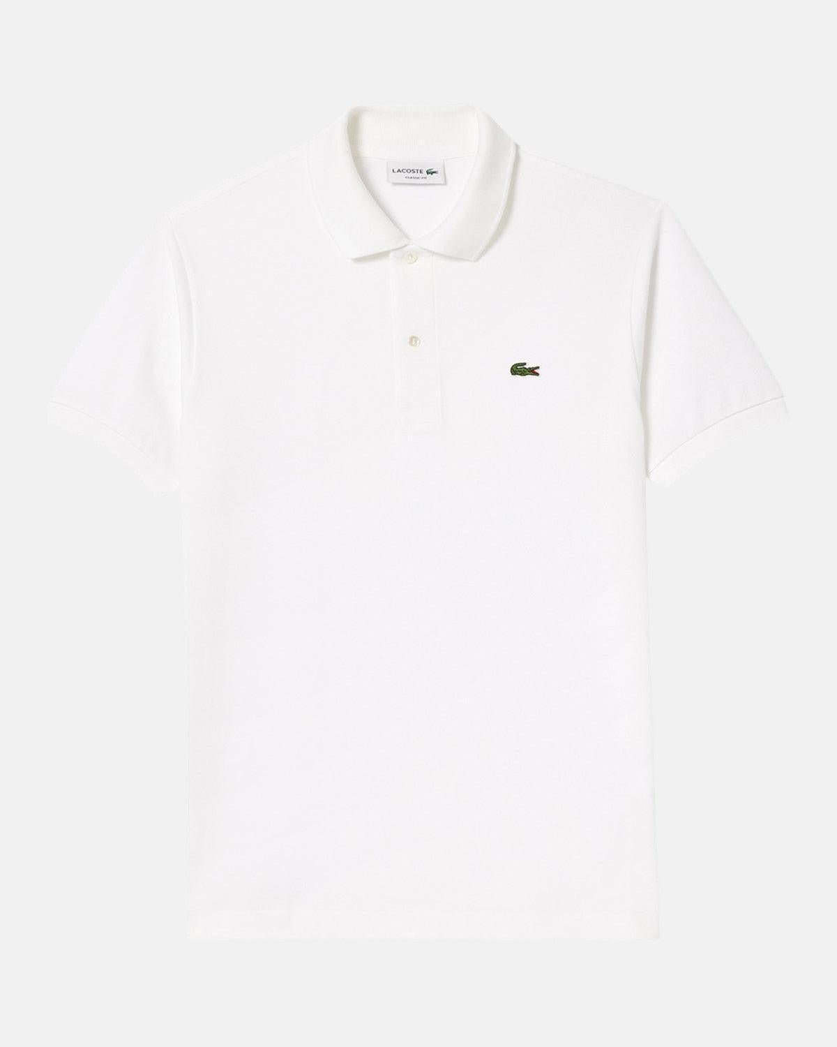LACOSTE ORIGINAL L.12.12 POLO SHIRT WHITE – LACOSTE-L12.12-001-S 3 | Studio DOS by Designer Outlet Sales
