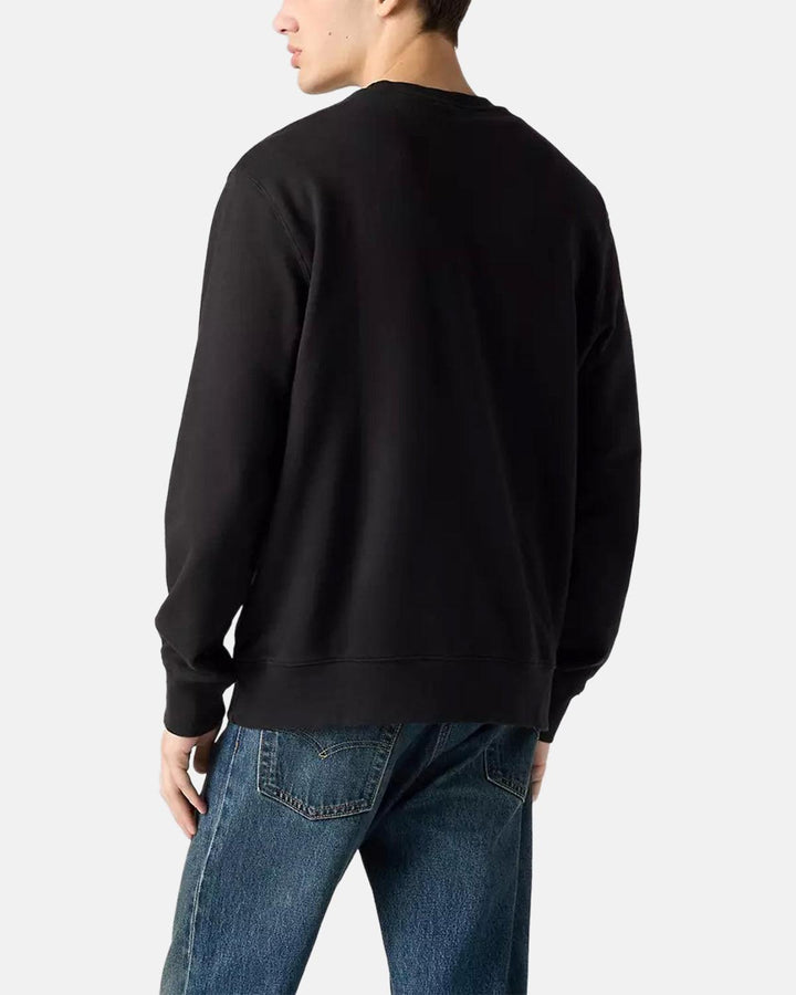 LEVIS MENS NEW ORIGINAL SWEATSHIRT MINERAL BLACK-Designer Outlet Sales