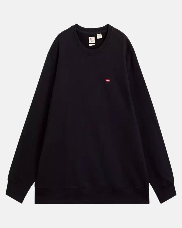 LEVIS MENS NEW ORIGINAL SWEATSHIRT MINERAL BLACK-Designer Outlet Sales