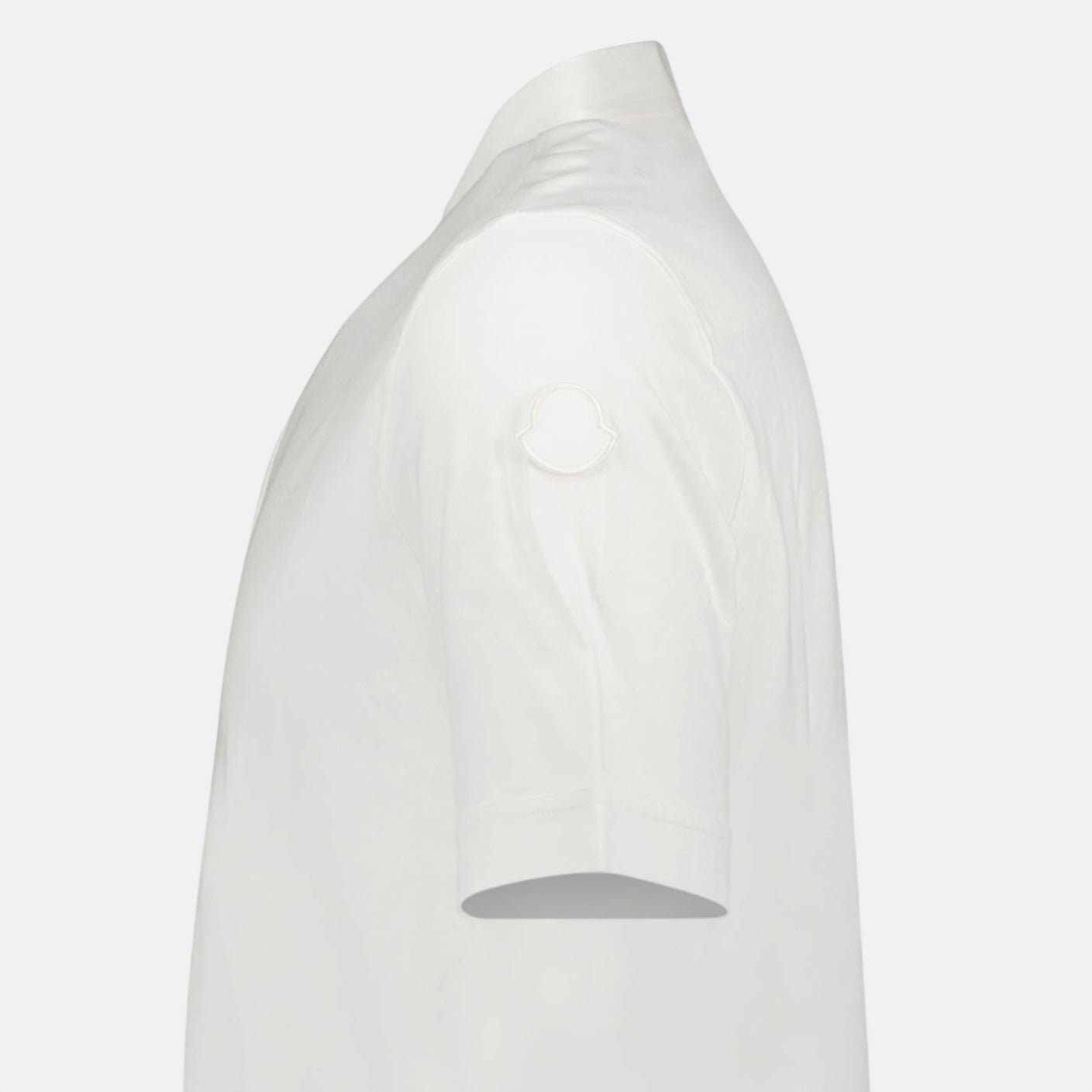 Moncler Edit Short Sleeve Polo Shirt White – G14 | Studio DOS by Designer Outlet Sales