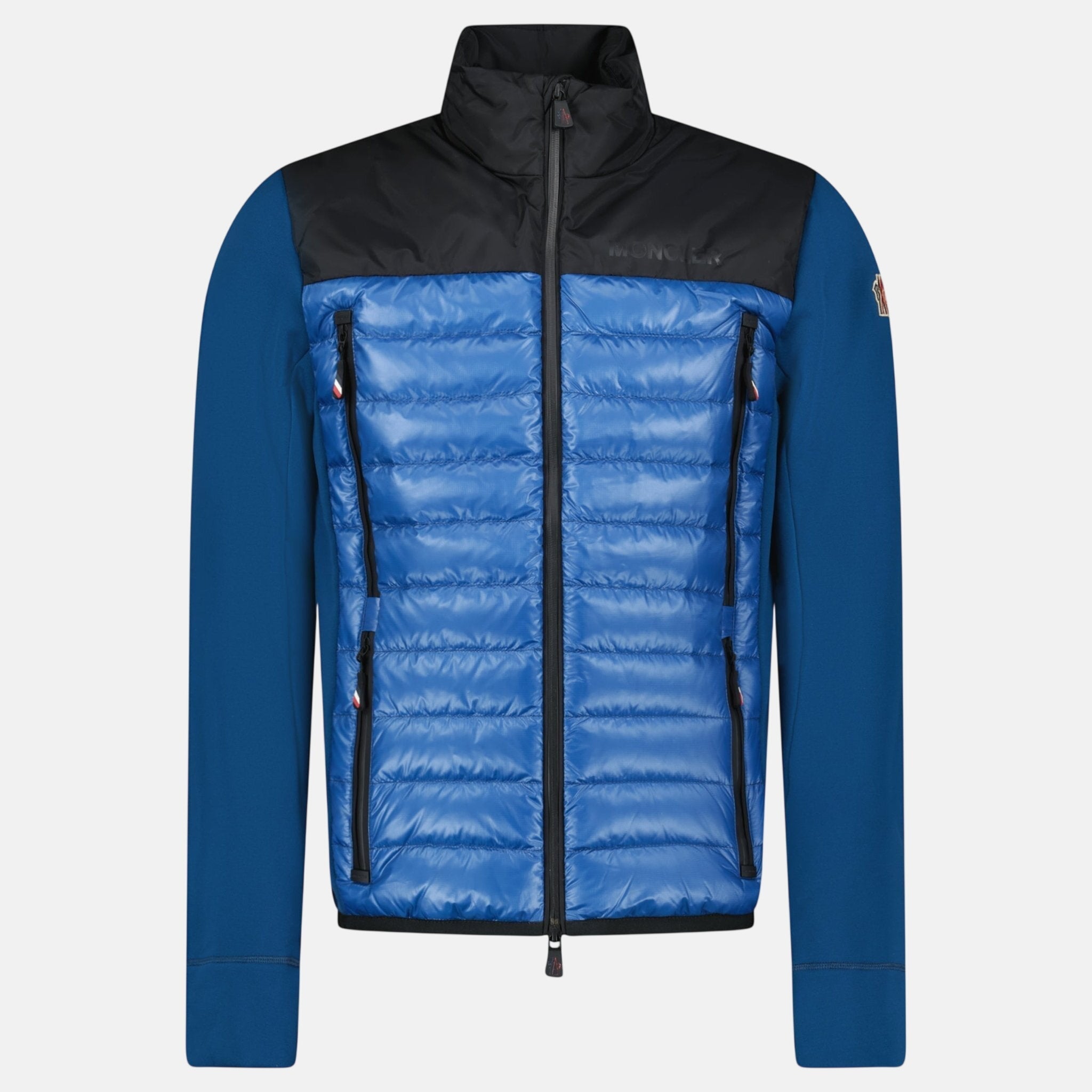 Moncler Grenoble Hybrid Ski Jacket Blue Black | Studio DOS by