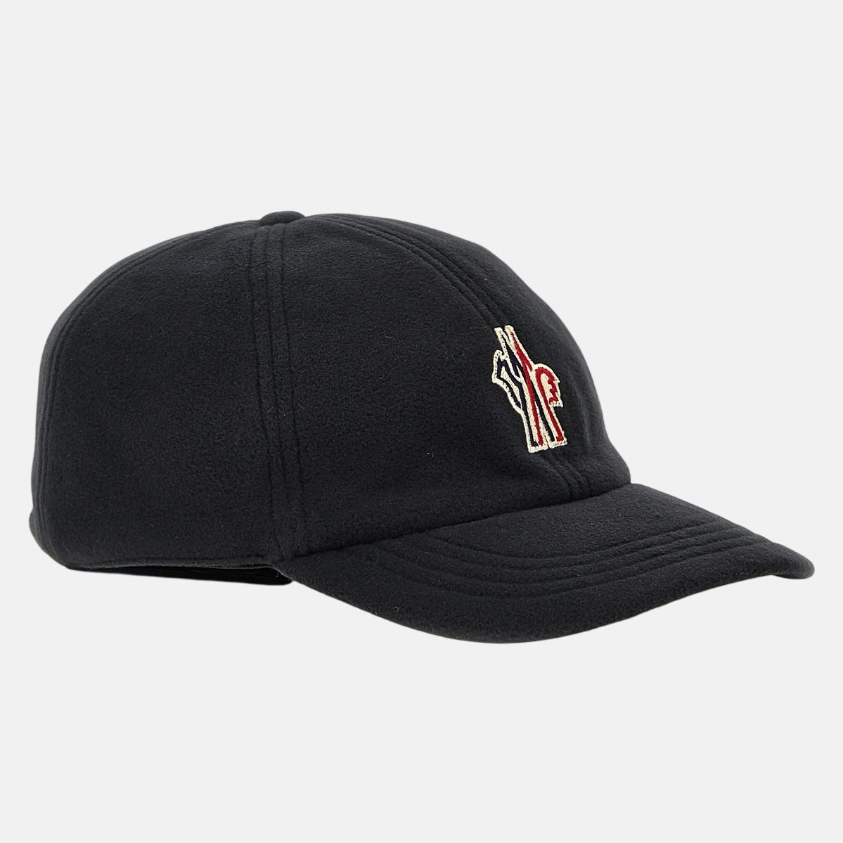 Moncler Grenoble Logo Patch Fleece Cap Black – Hat Box 1 | Studio DOS by Designer Outlet Sales