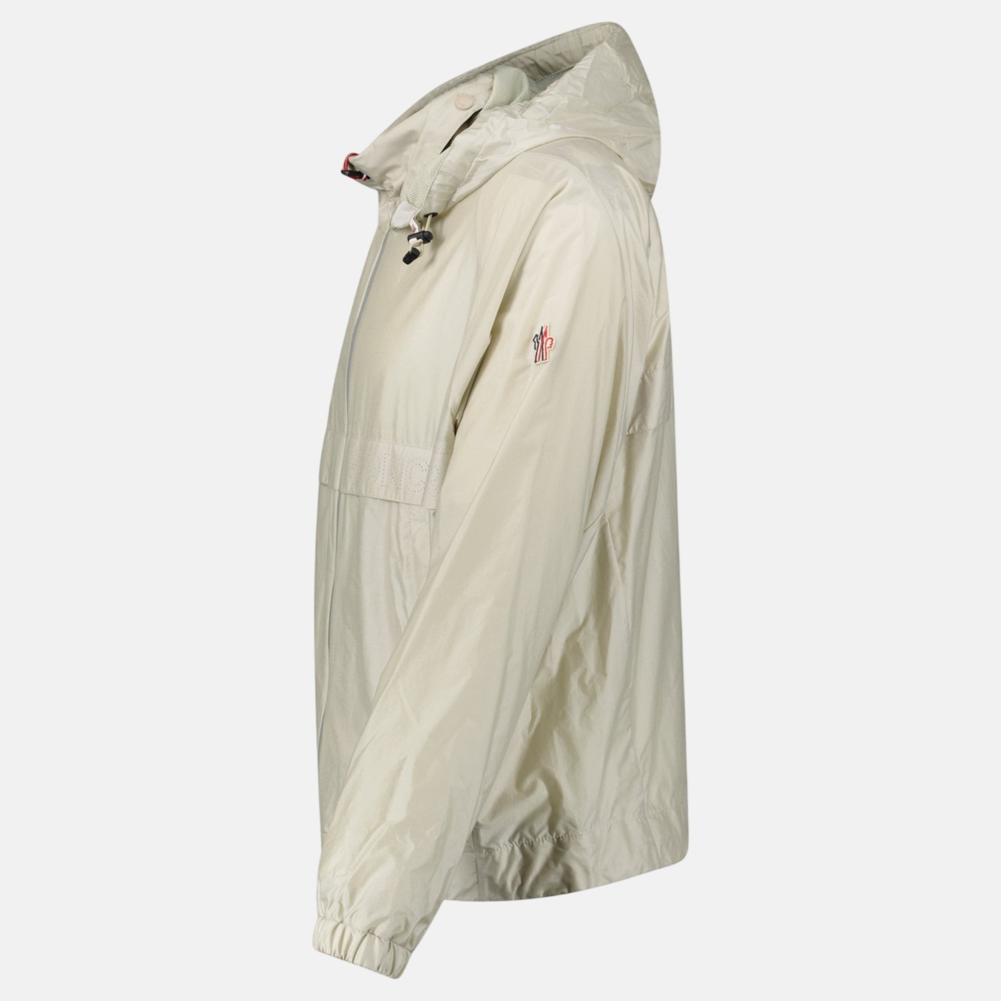 Moncler Grenoble Negara Windbreaker Jacket Stone – E1 | Studio DOS by Designer Outlet Sales