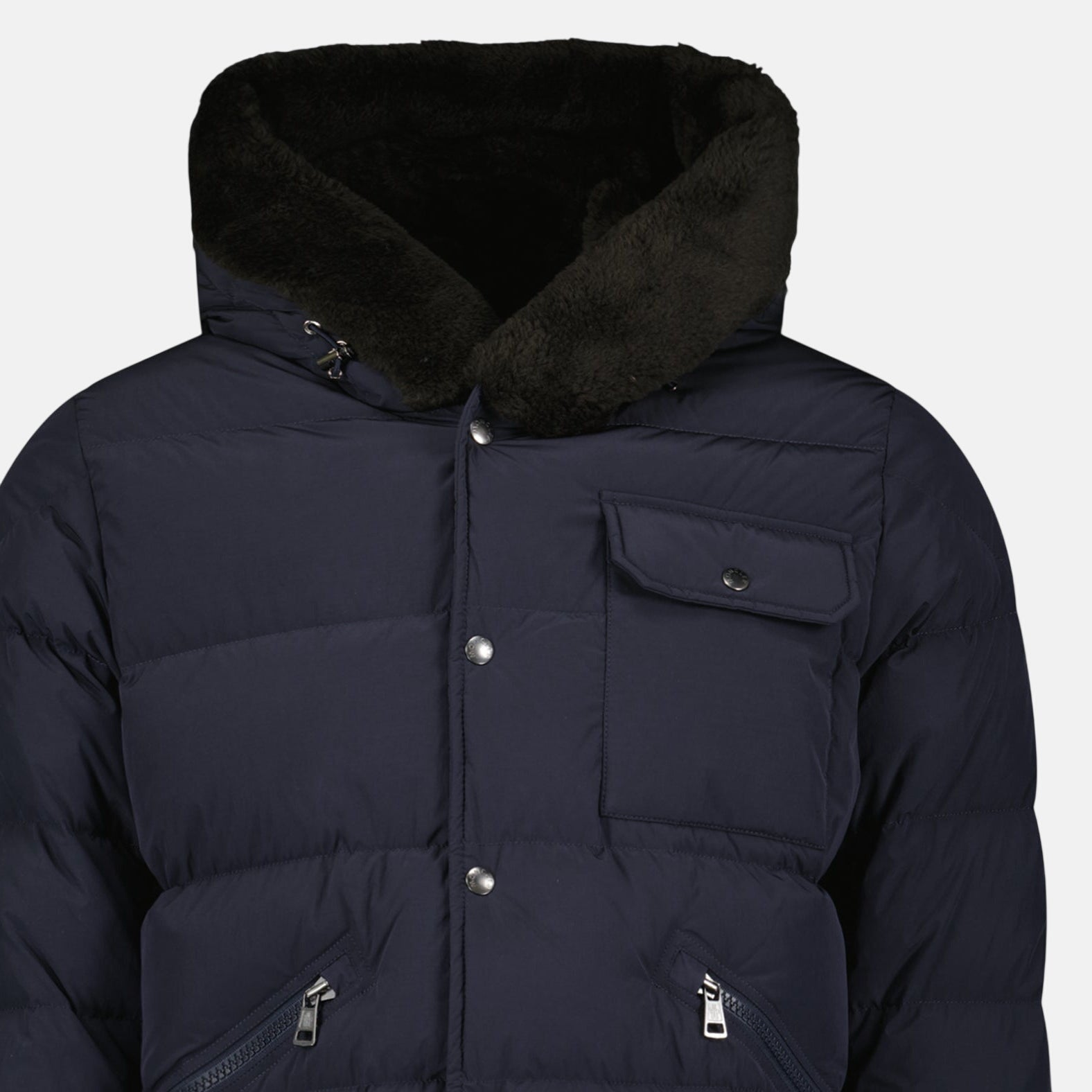 Moncler Marcelettes Quilted Down Jacket Navy – Rail 4 U | Studio DOS by Designer Outlet Sales