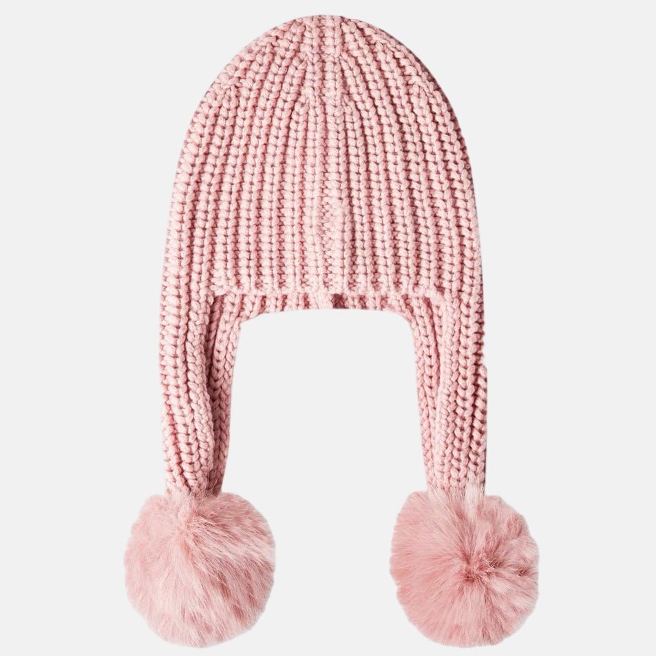 Moncler Womens 'Berretto' Beanie Bobble Hat Pink – Hat Box 6 | Studio DOS by Designer Outlet Sales