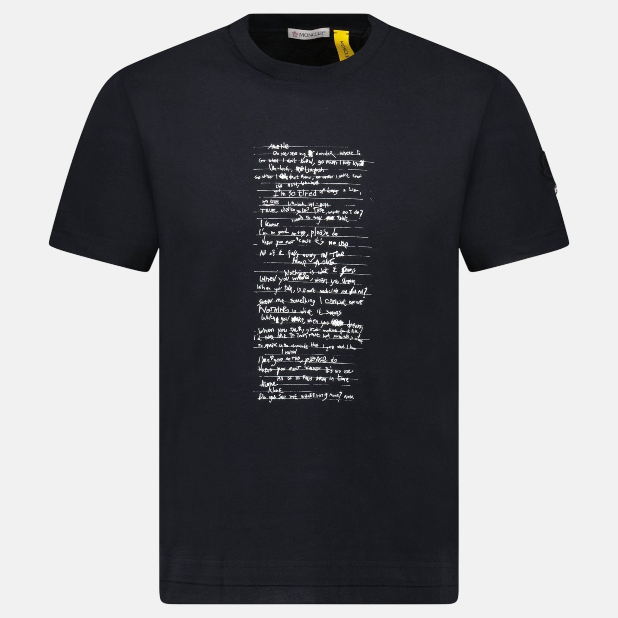 Moncler Womens x Willow Smith Lyric T-Shirt Black – A79 | Studio DOS by Designer Outlet Sales