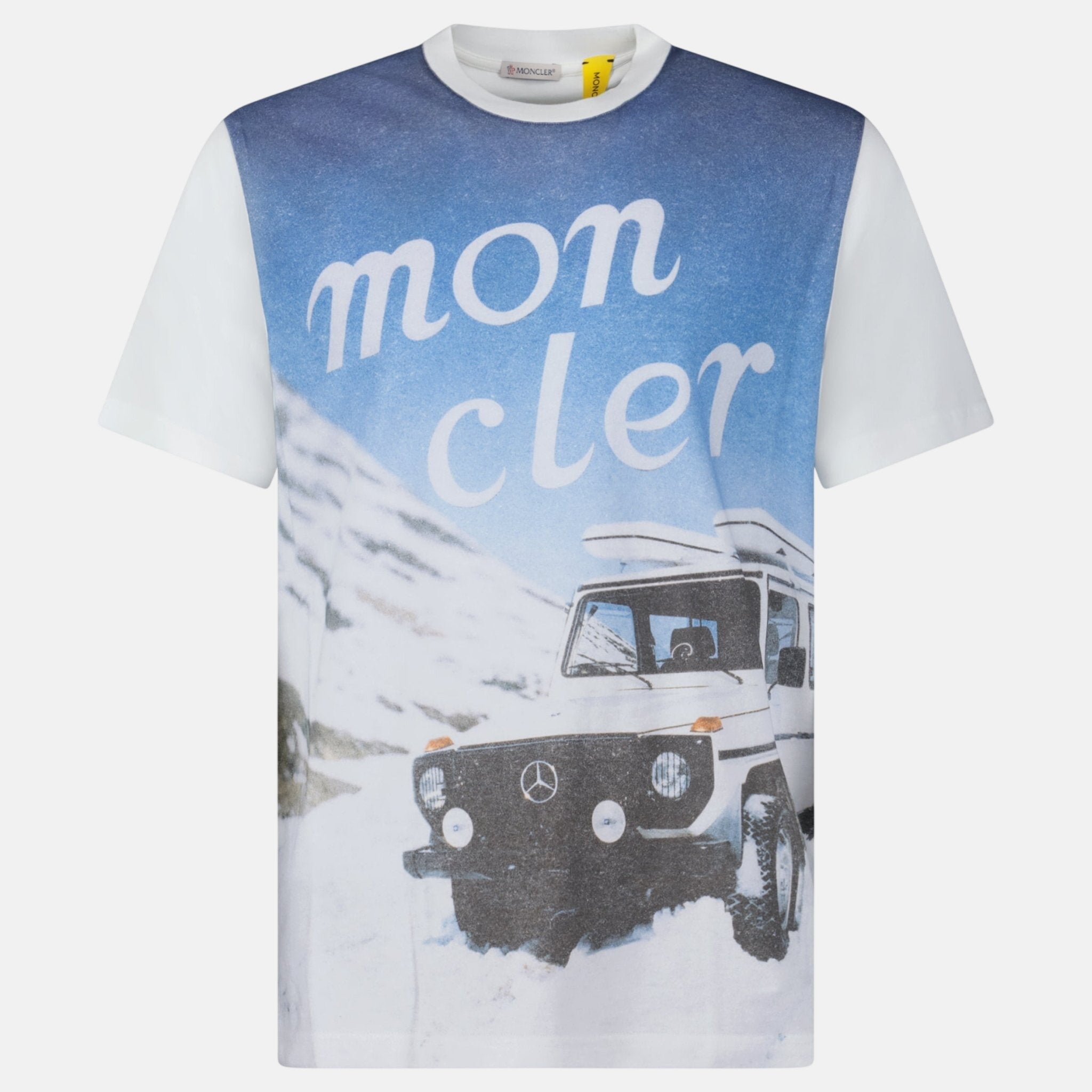 Moncler x Mercedes - Benz by Nigo Printed T-Shirt White – G38 | Studio DOS by Designer Outlet Sales