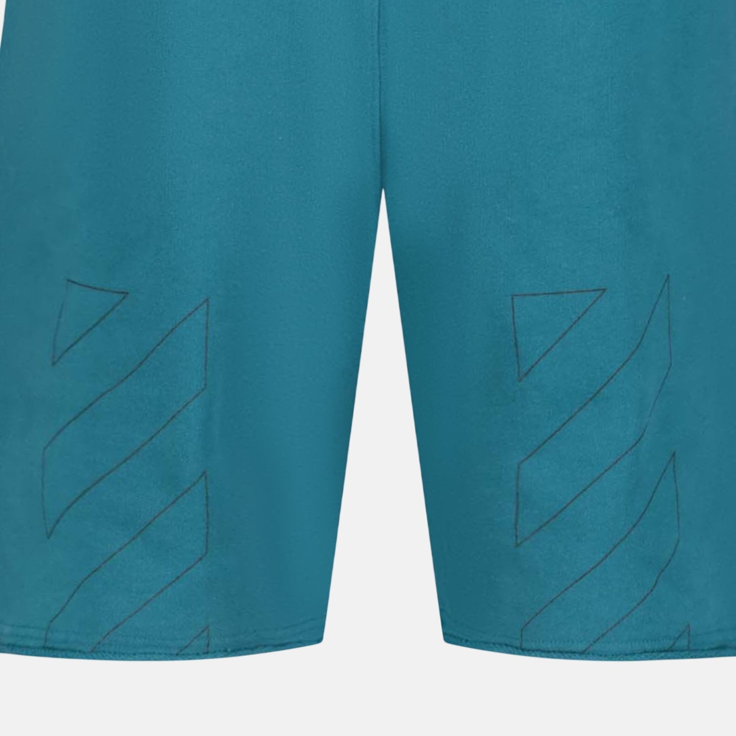 Off - White Bermuda Cotton Shorts Duck Green – C13 | Studio DOS by Designer Outlet Sales