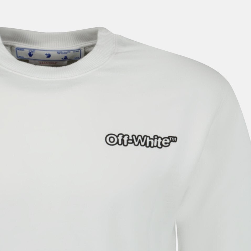 Off - White 'Blur' Sweatshirt White – A65 | Studio DOS by Designer Outlet Sales