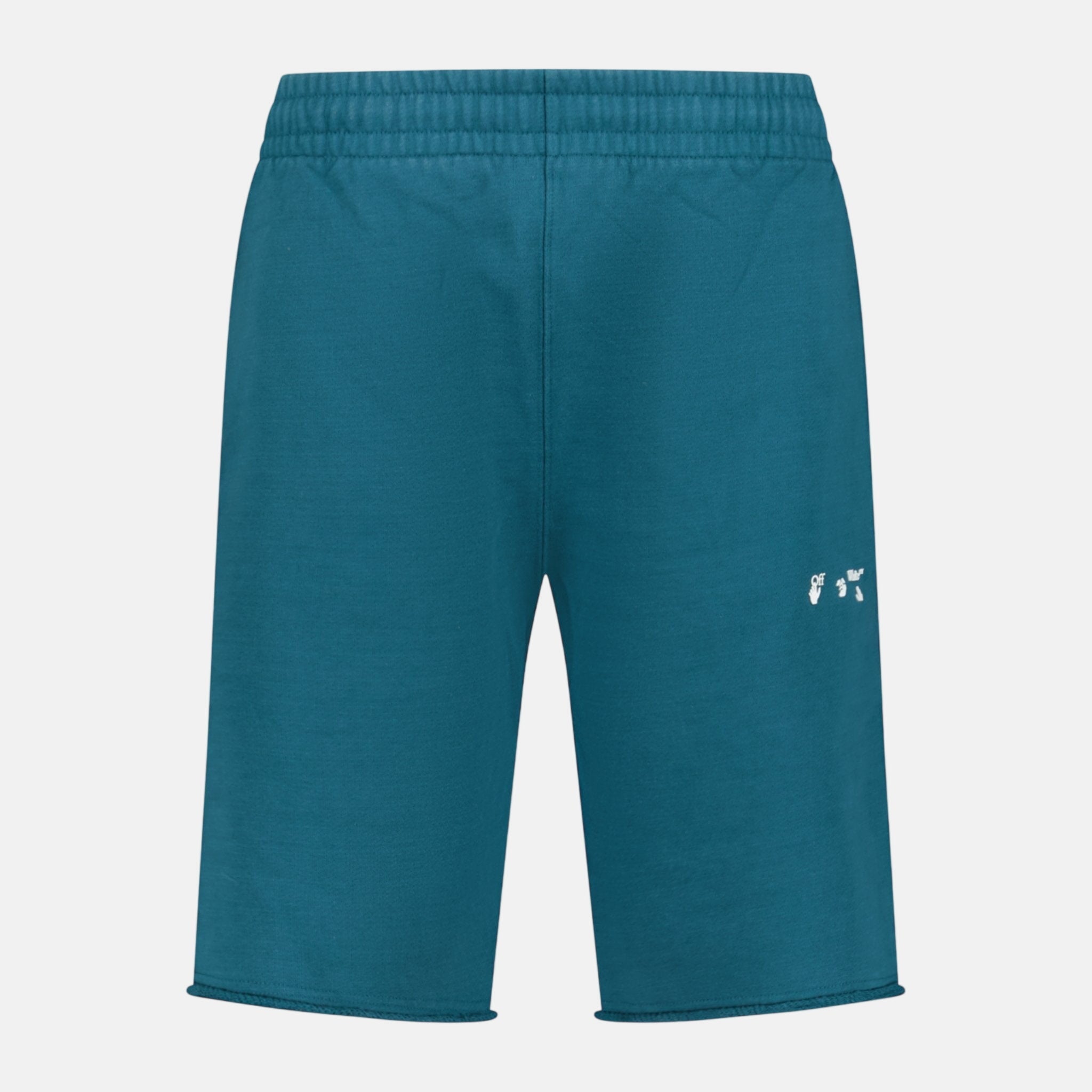 Off - White Cotton Sweat Shorts Duck Green – A16 | Studio DOS by Designer Outlet Sales