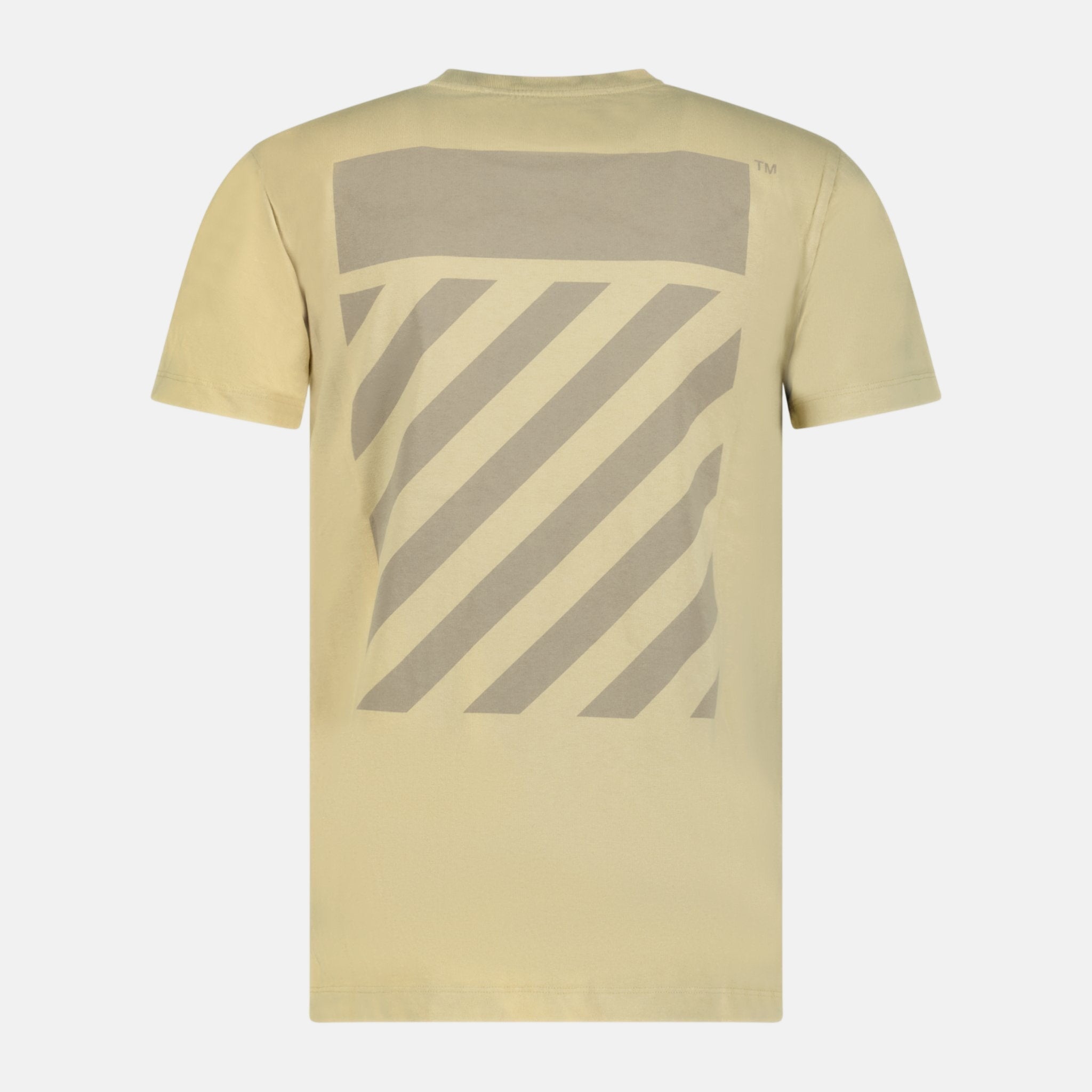 Off - White Diagonal Logo T-Shirt Sand – B36 | Studio DOS by Designer Outlet Sales