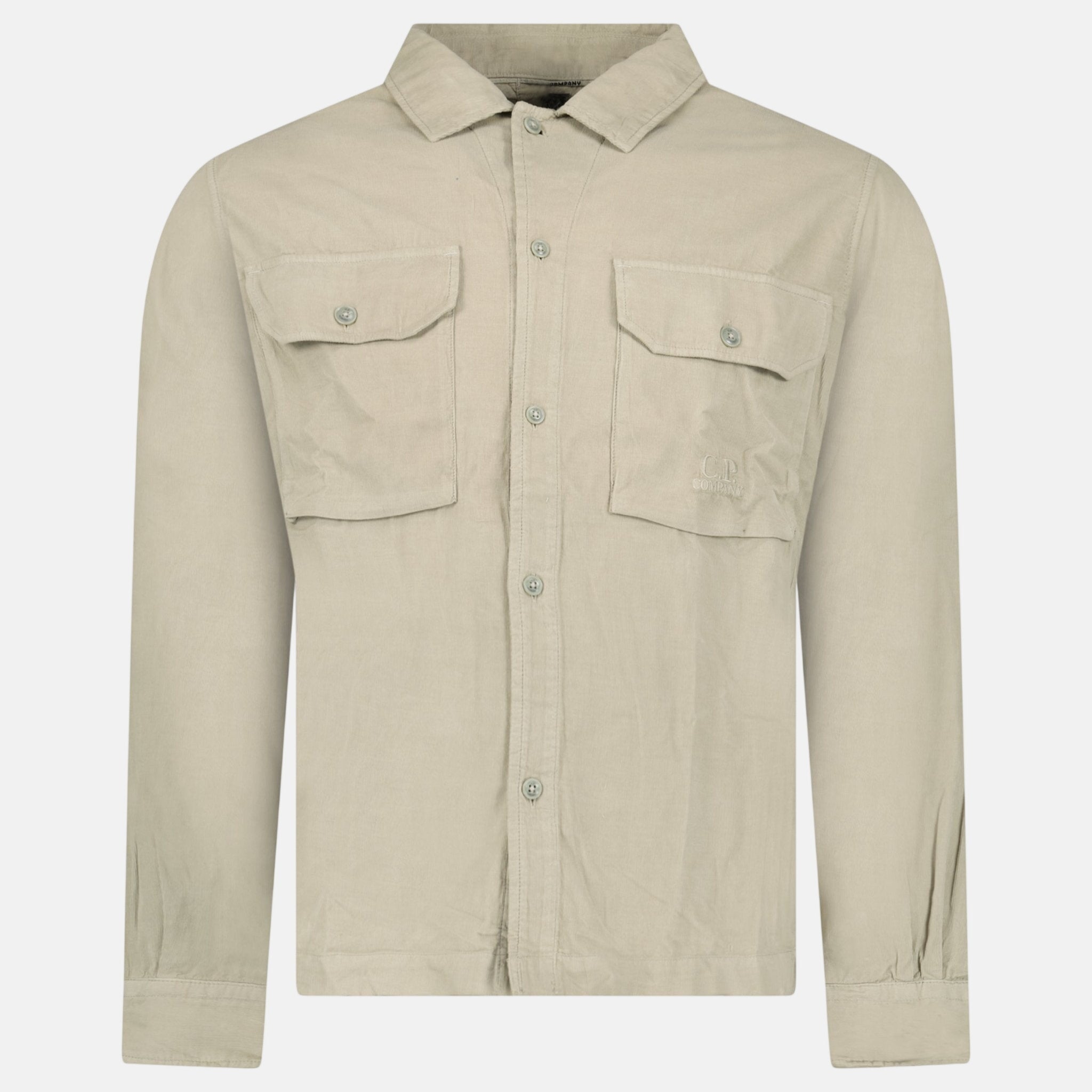 CP Company Corduroy Overshirt Beige