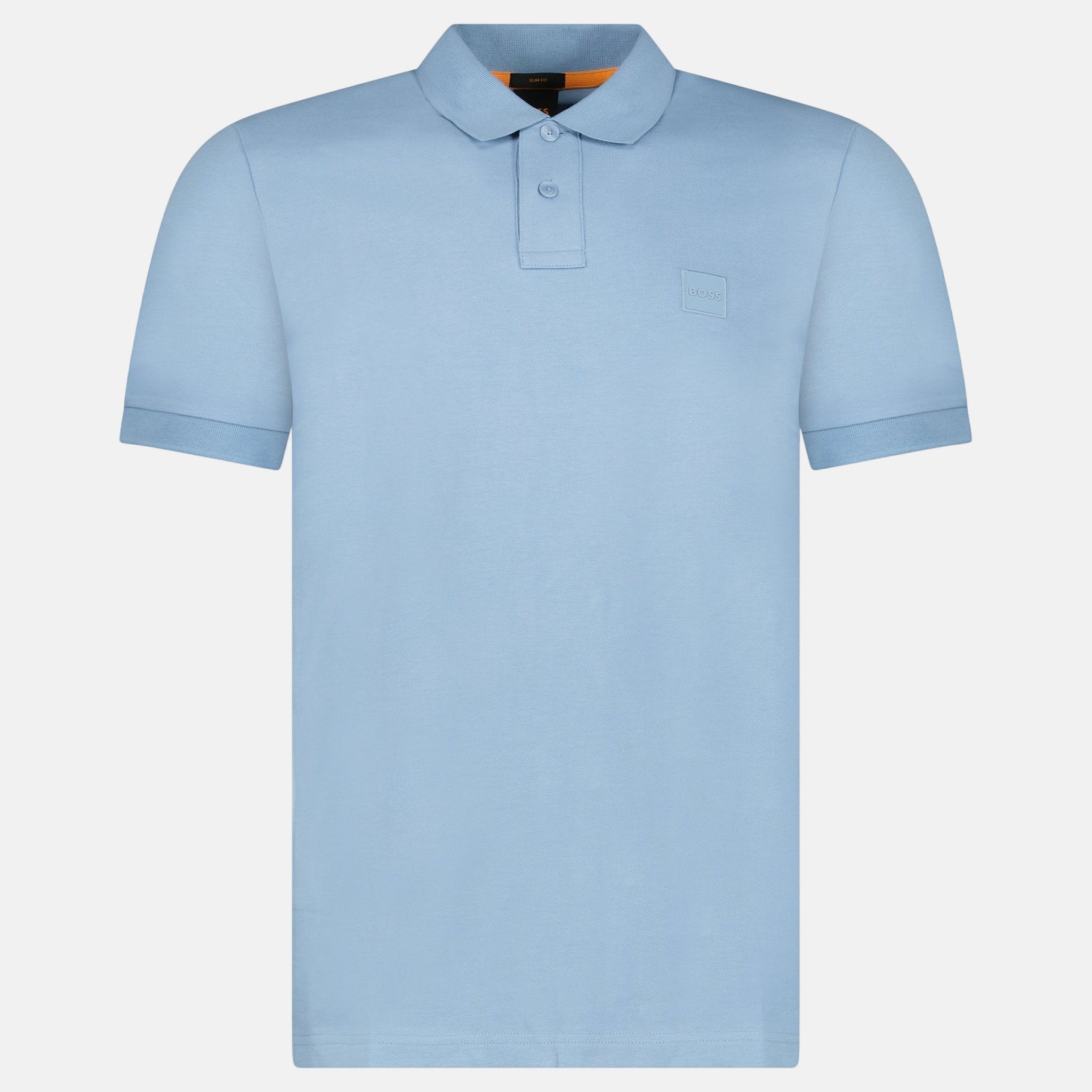 Boss Passenger Polo Shirt Open Blue