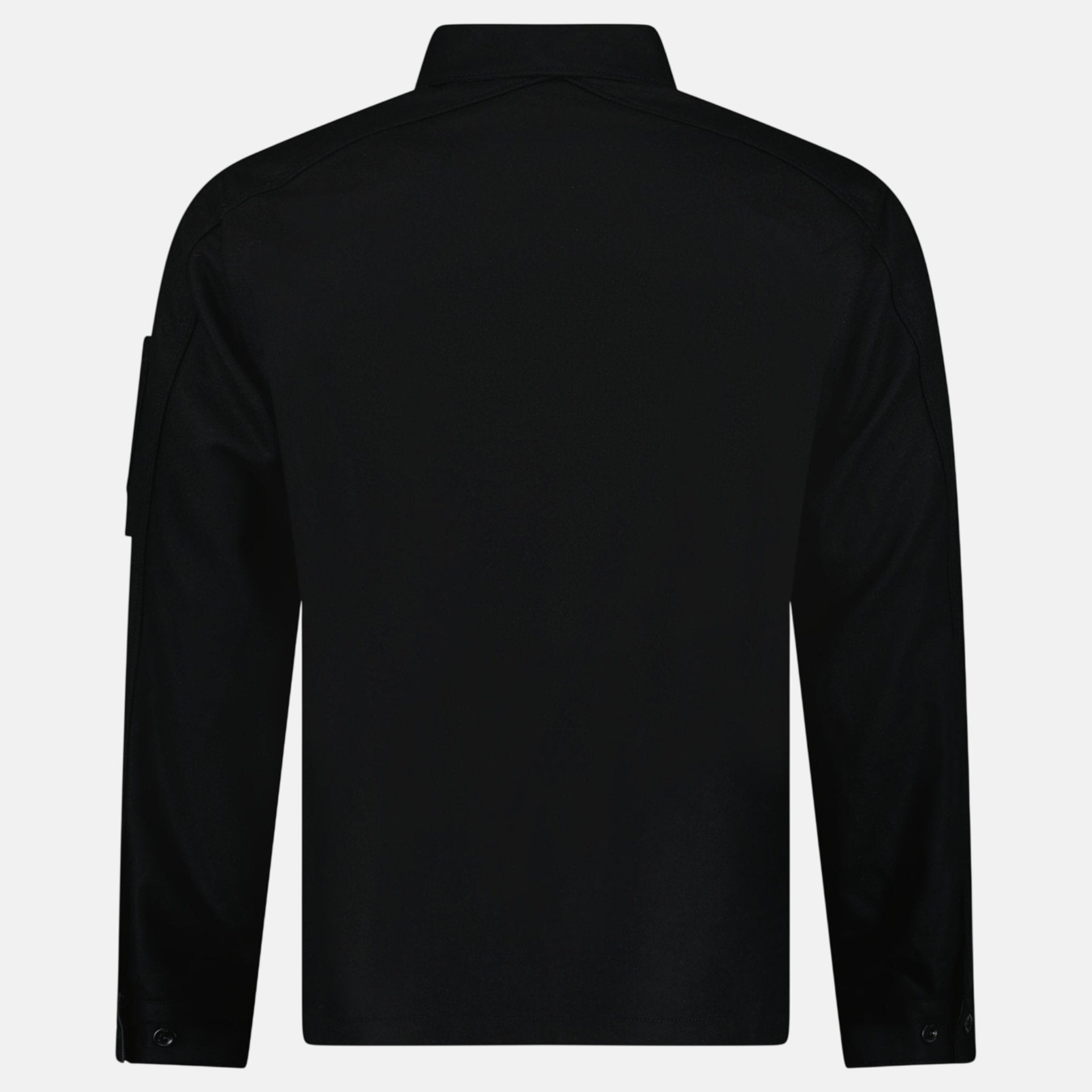 CP Company Felt Lens Overshirt Black