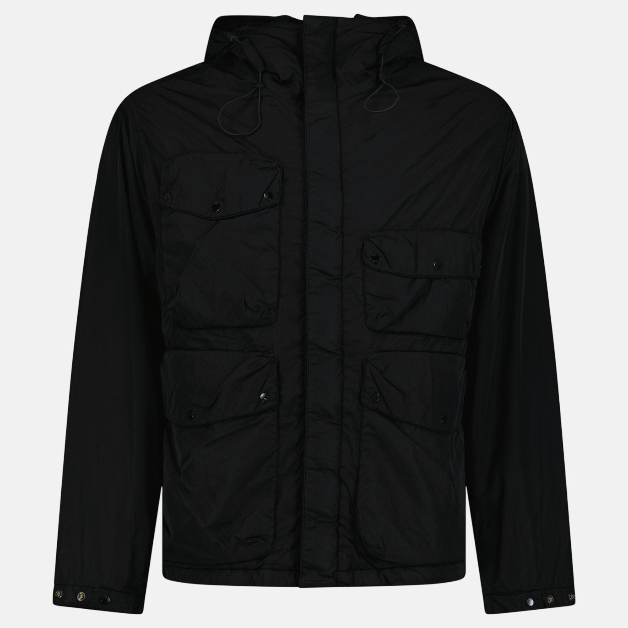 CP Company Chrome-R Padded Goggle Jacket Black