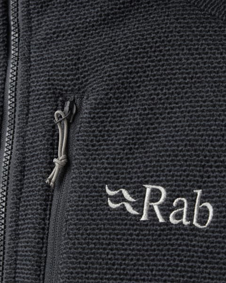 RAB MENS CAPACITOR FLEECE HOODIE BELUGA-Designer Outlet Sales