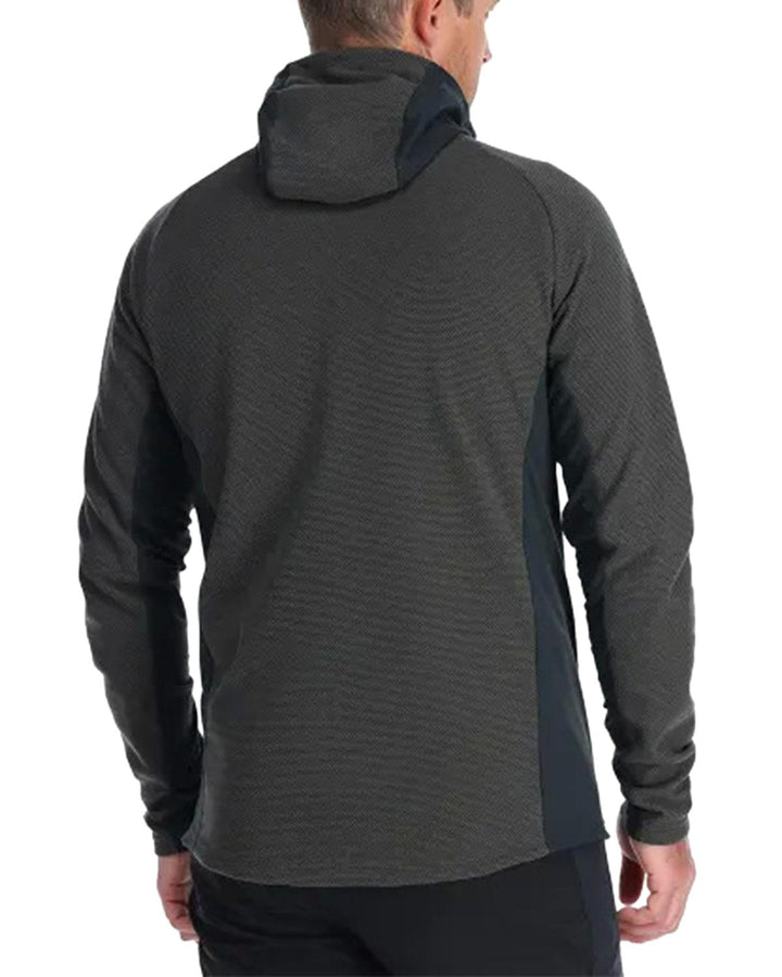 RAB MENS CAPACITOR FLEECE HOODIE GRAPHENE-Designer Outlet Sales