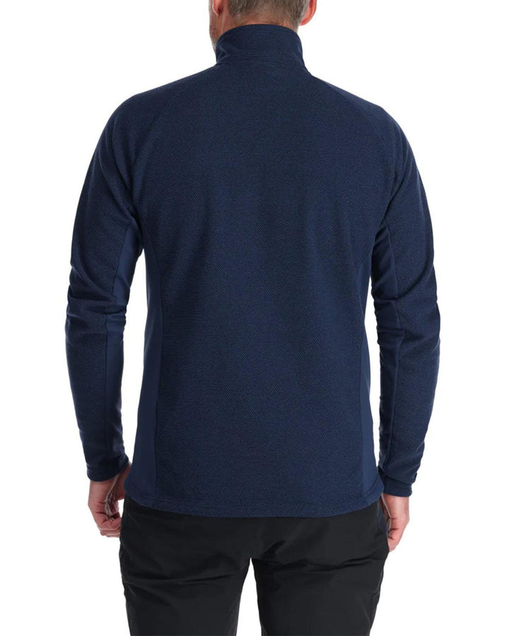 RAB MENS CAPACITOR PULL-ON 1/4 ZIP FLEECE DEEP INK-Designer Outlet Sales