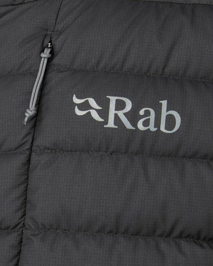 RAB MENS INFINITY MICROLIGHT DOWN JACKET BLACK-Designer Outlet Sales