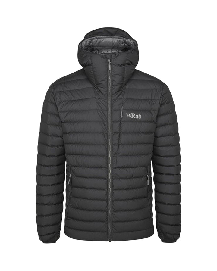 RAB MENS INFINITY MICROLIGHT DOWN JACKET BLACK-Designer Outlet Sales