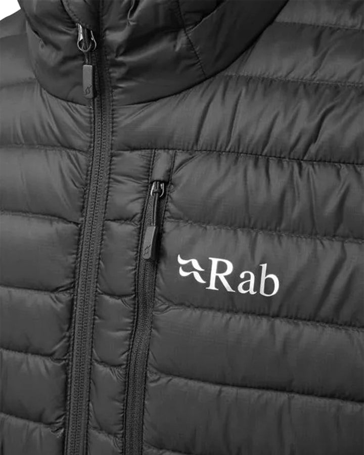 RAB MENS MICROLIGHT DOWN JACKET BLACK-Designer Outlet Sales