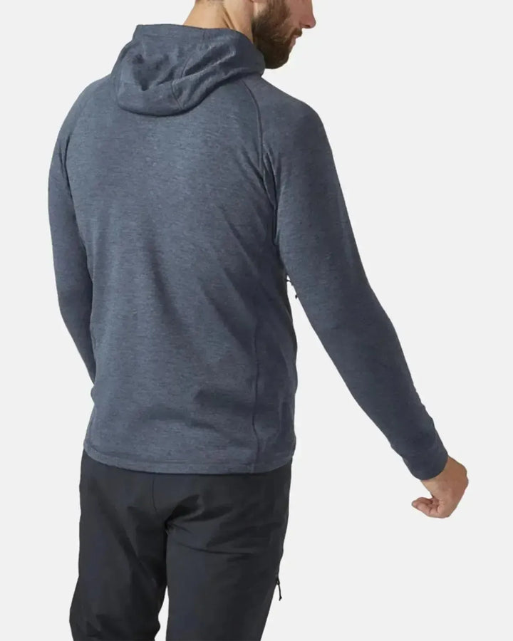 RAB MENS NEXUS ZIP HOODED FLEECE STEEL-Designer Outlet Sales