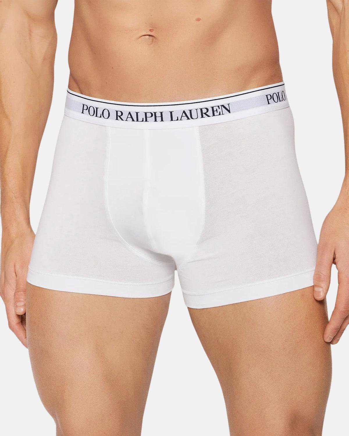 RALPH LAUREN 3 PACK CLASSIC TRUNKS WHITE – RALPH-LAUREN-714835885-001-S | Studio DOS by Designer Outlet Sales