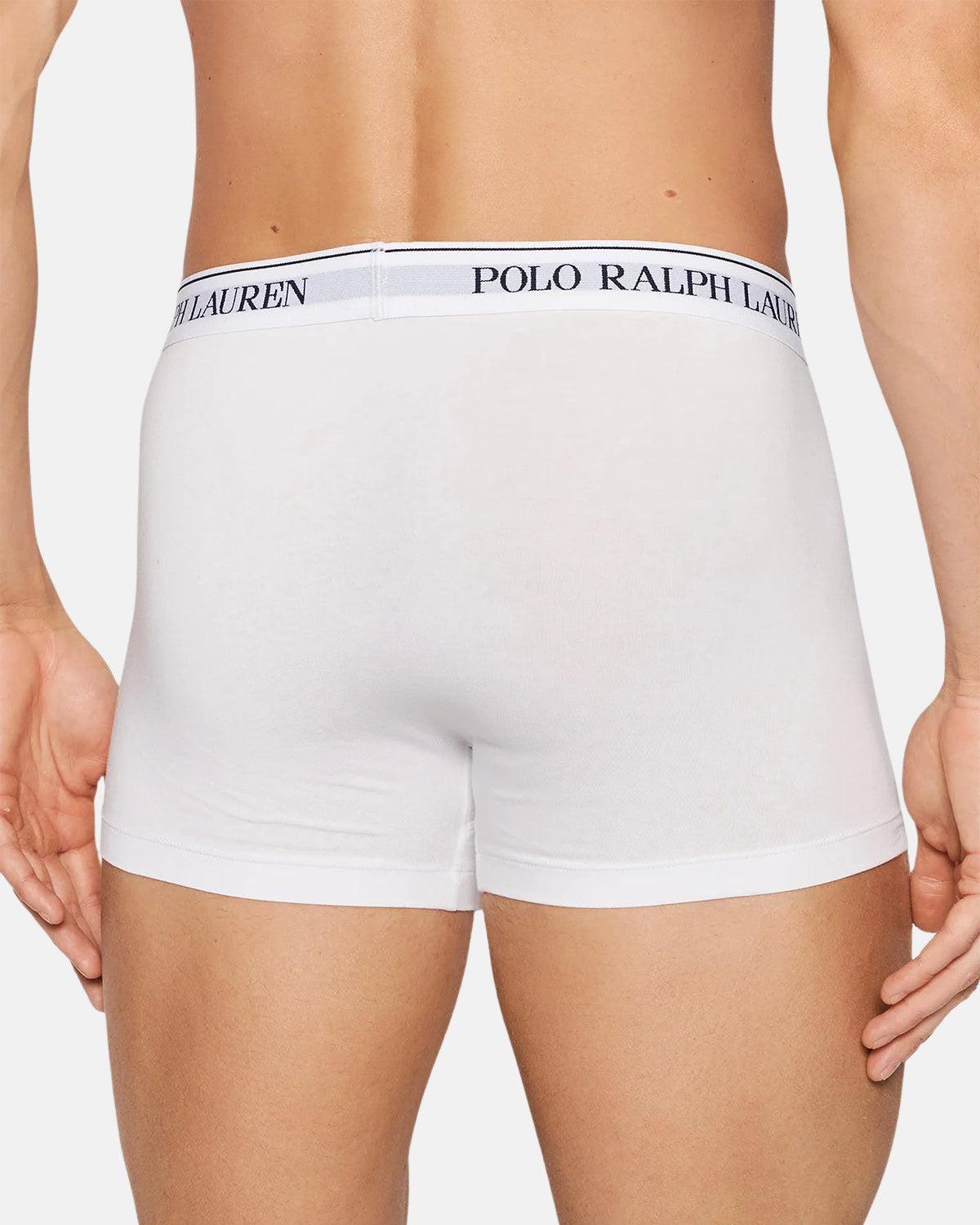 RALPH LAUREN 3 PACK CLASSIC TRUNKS WHITE – RALPH-LAUREN-714835885-001-S | Studio DOS by Designer Outlet Sales
